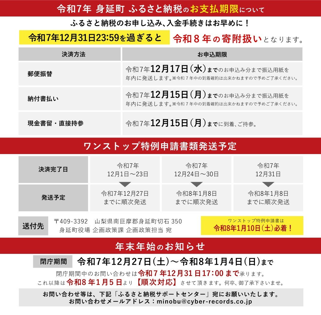 お礼の品共通バナー