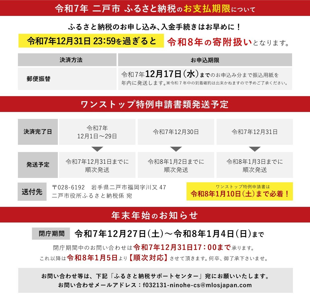 お礼の品共通バナー