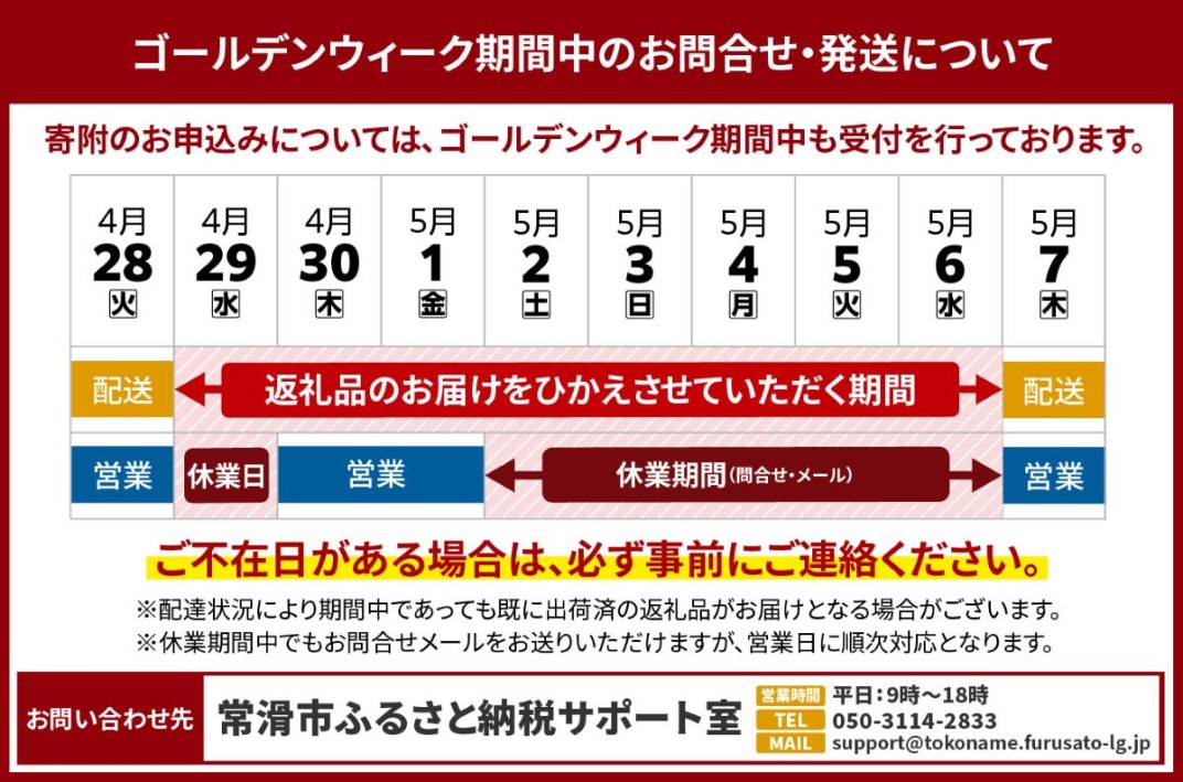 お礼の品共通バナー