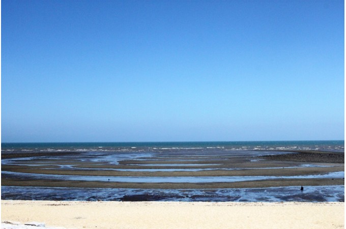 福岡県築上町の浜の宮海岸