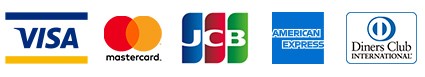 VISA MasterCsrd JCB amex DinersClub