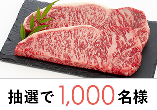 抽選で1,000名様