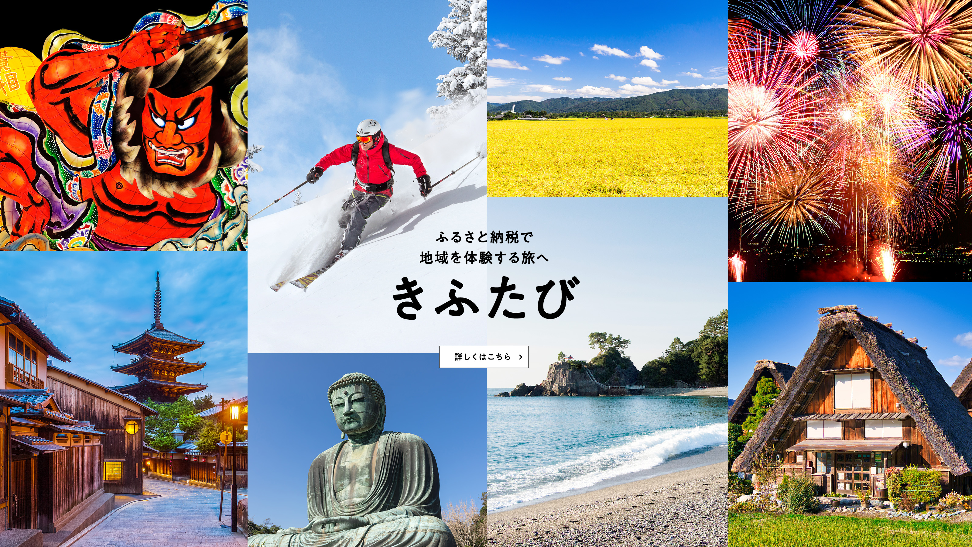ふるさと納税で地域を体験する旅へ きふたび