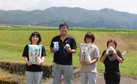 新潟県長岡市　お米の生産者