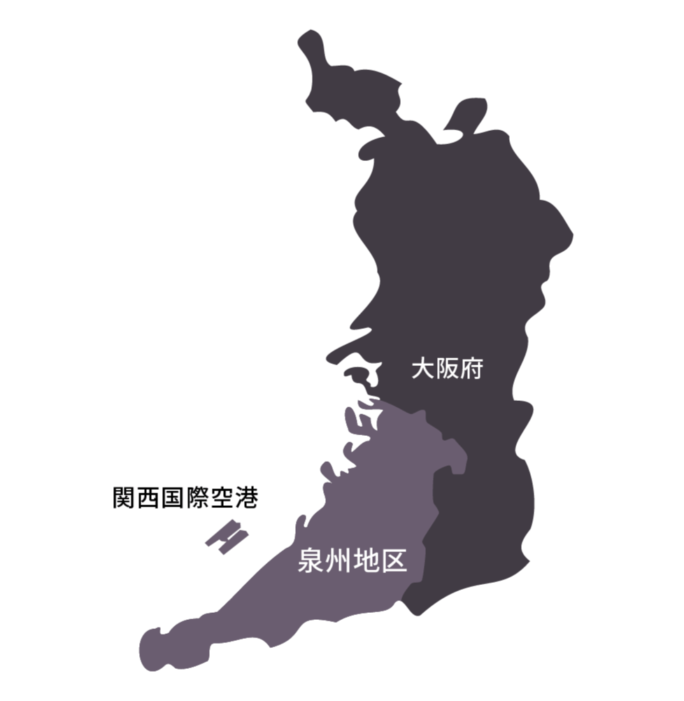 泉州地域MAPイメージ