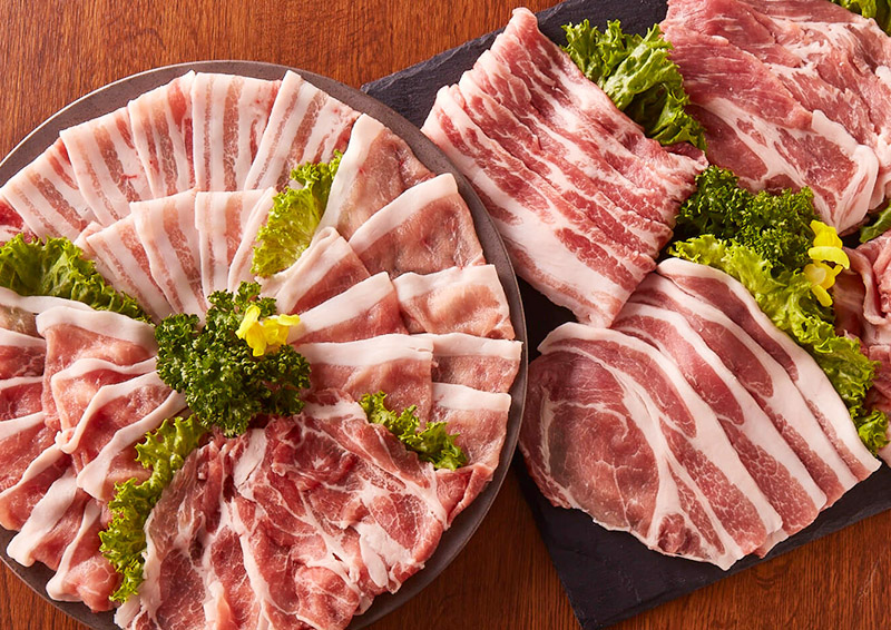 八幡平ポークあい 焼肉・しゃぶしゃぶ用セット