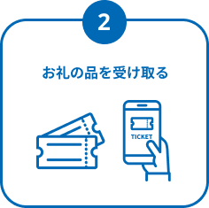 メールでオンラインチケット、もしくは郵送で紙のチケットが届く