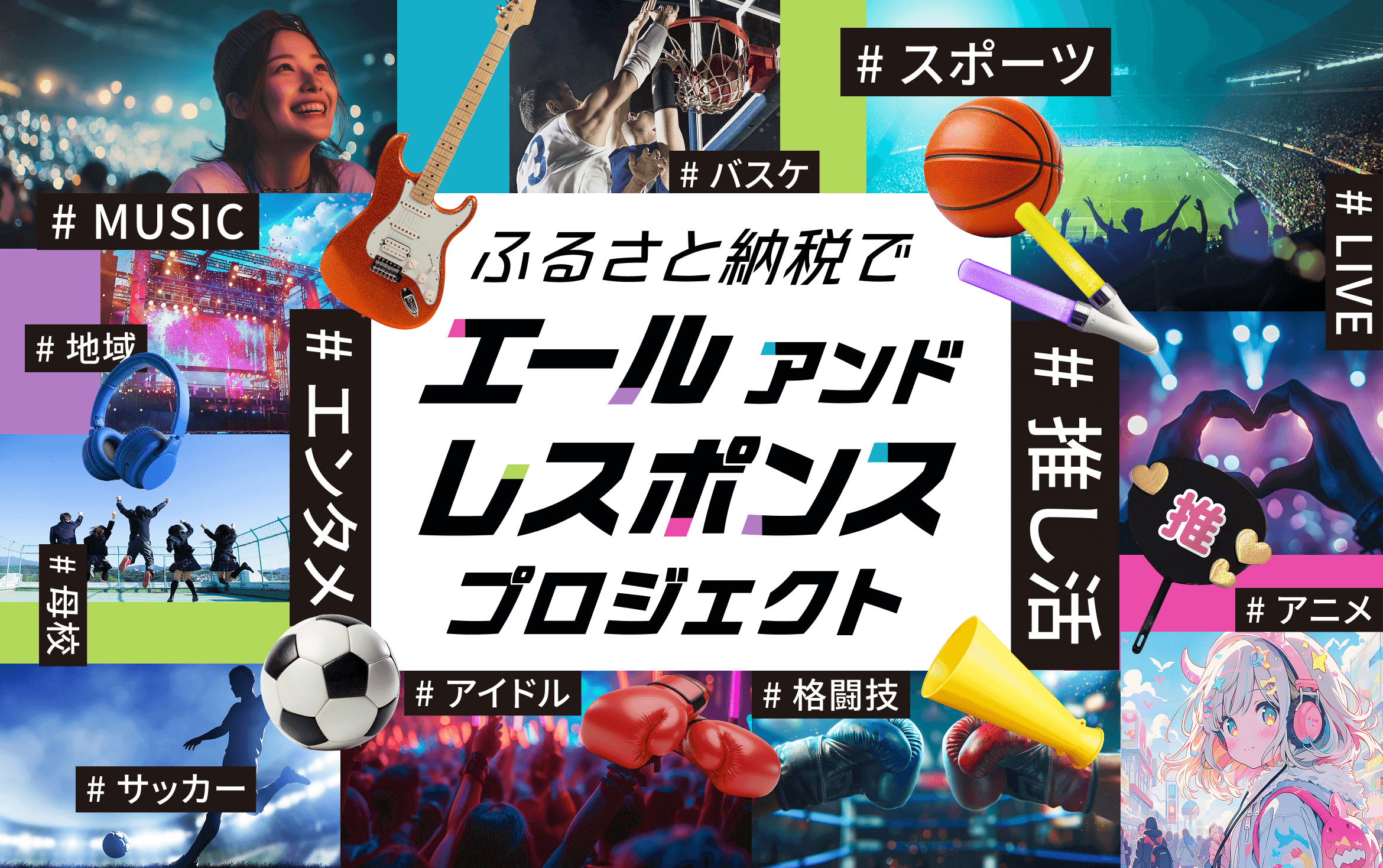 ふるさと納税でエールアンドレスポンスプロジェクト