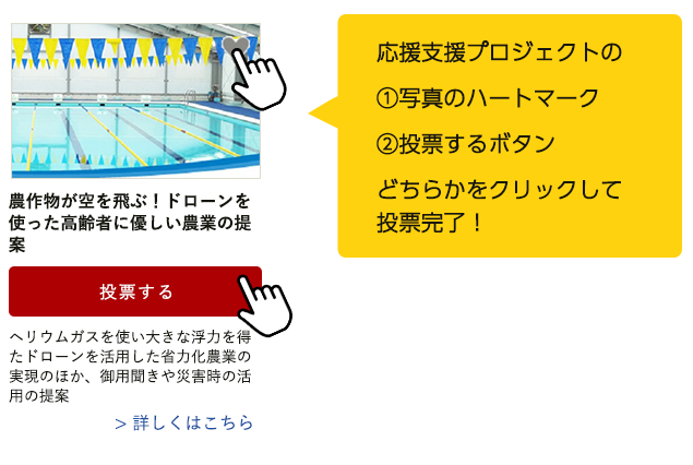 投票の仕方
