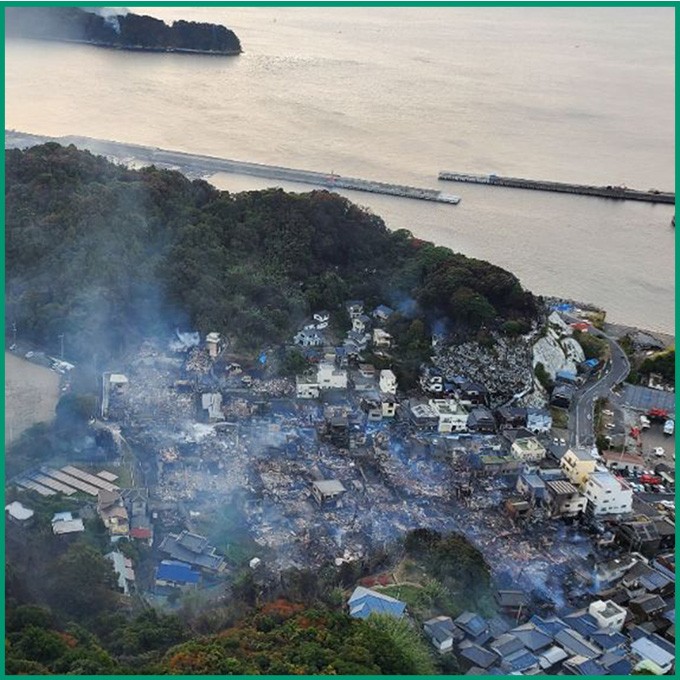 令和7年11月18日大分市佐賀関の大規模火災で被災した大分県の復興支援