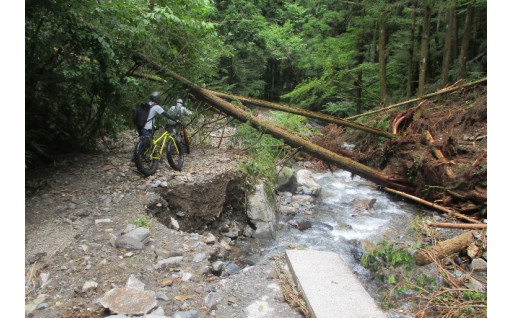 令和３年８月豪雨　長野県辰野町