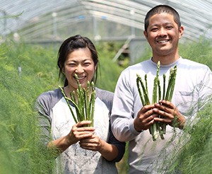 これが今後のスケジュールです。前例のない超省力化アスパラガスの生産拠点で、「やってみたい!」と思ってもらえる農業を目指します!