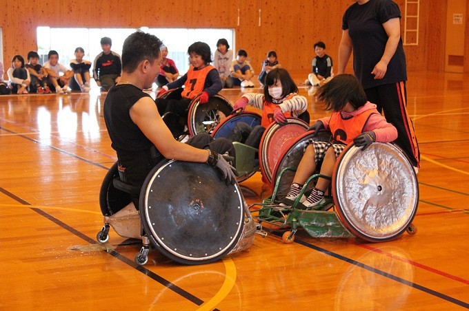 もっと障害者スポーツを楽しんでほしい！～「車いすラグビー」競技用