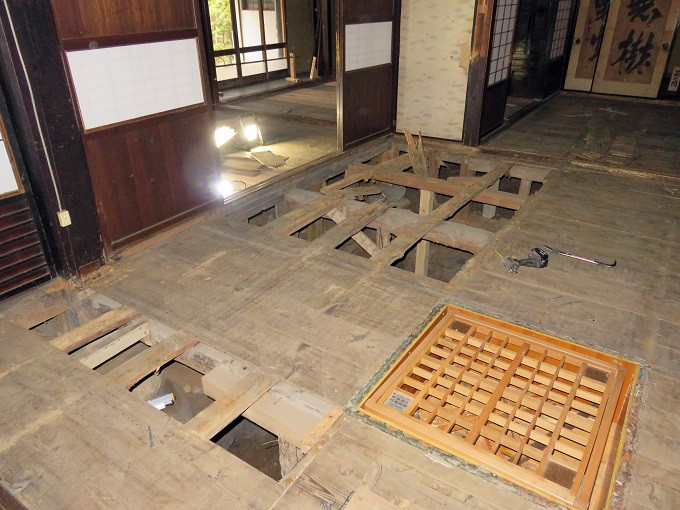 岐阜県内でただ1つ本陣建築が残された場所落合宿本陣の歴史を守り