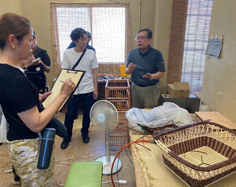 事業所訪問の様子