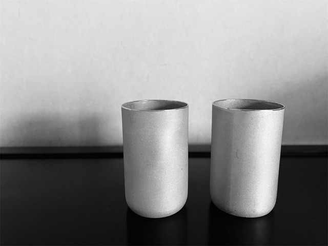 返礼品：錫　ストレートカップ2個
