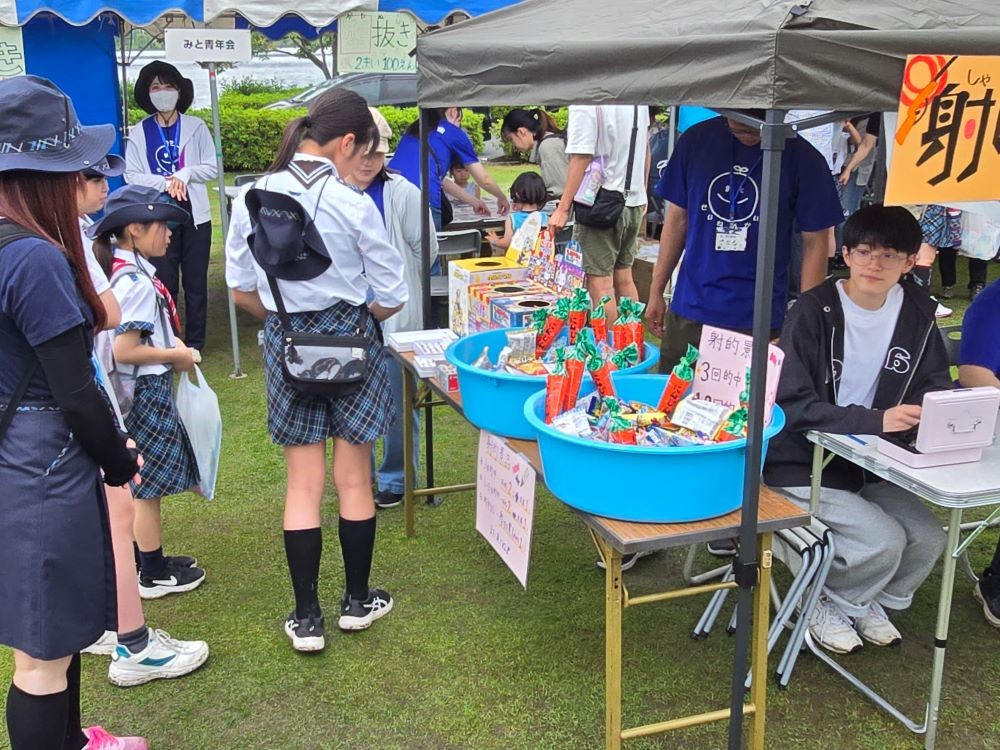「ちびっこ広場」での出店