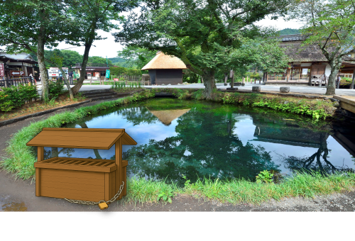 世界遺産構成資産「忍野八海」の未来を守るために「投げ込まれるコイン