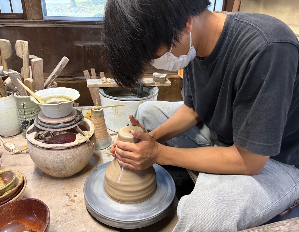 ロクロ作業