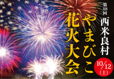 民話の世界が広がる爆音花火ショー　「西米良村やまびこ花火大会」