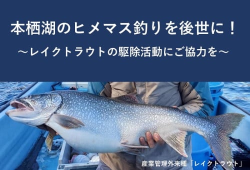 本栖湖のヒメマス釣りを後世に｜ふるさと納税のガバメントクラウドファンディングは「ふるさとチョイス」