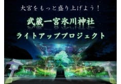 大宮をもっと盛り上げよう！武蔵一宮氷川神社ライトアッププロジェクト－さいたま市随一の名所に光を灯す－