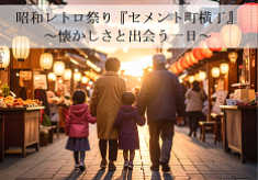かつての賑わいをもう一度！世代を超えた交流を促進したい