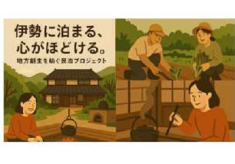 【伊勢の魅力を感じ、体験できる民泊】民泊で地方創生、活性化に挑戦！