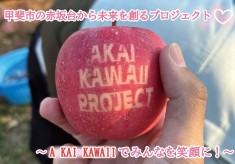 甲斐市の赤坂台から未来を創るプロジェクト～A KAI KAWAIIでみんなを笑顔に！～