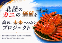 北陸のカニの価値を高め、未来へつなぐプロジェクト