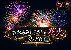 【NEXT GOAL 挑戦中！】九十九里浜のど真ん中　みんなで作る花火大会「おおあみしらさとの花火」を九十九里浜で一番の花火にして地元を盛り上げたい！