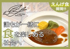 嚥下（えんげ）食の地場産品化によるインクルーシブフードブランド創出事業 ～「食べられる」を地域の価値へ～