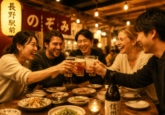 長野駅前に世界中の人と「乾杯」できる場所をつくります。