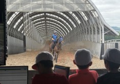 子供達に世界を駆ける競走馬の魅力を学ぶふるさと教育を届けたい