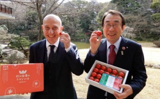 イタリア大使が絶賛されたシュガートマト！先行予約開始