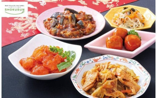 料理人が作った　中華５種のお惣菜　計10袋