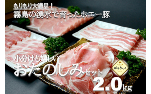 宮崎県小林市産豚肉のモリモリセット！