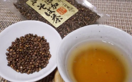 音威子府村の名産品「蕎麦の実」を100%使用した「そば茶」！
