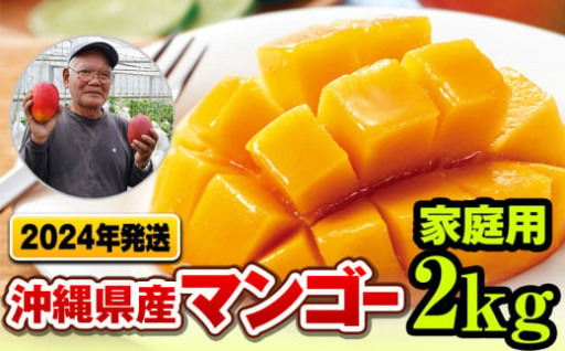 【家庭用】沖縄県産 マンゴー 2kg