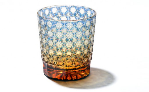 江戸切子 ロックグラス 縁繋ぎ グラス 伝統工芸