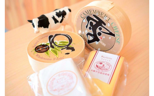 【北海道十勝】新得町産おいしいチーズのセット！