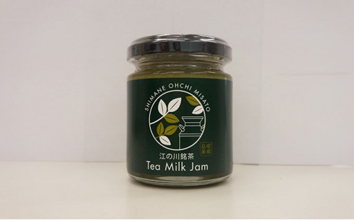 江の川銘茶 TEA MILK JAM(110g×3本)