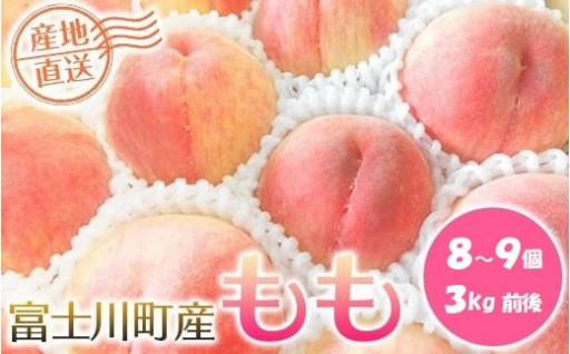 【フルーツ王国やまなし】大人気の桃！ぜひご賞味ください！！