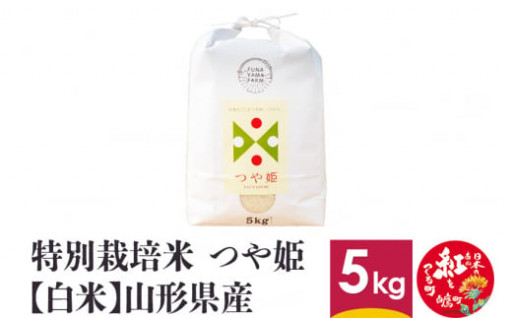 特別栽培米 つや姫 5kg 【白米】 