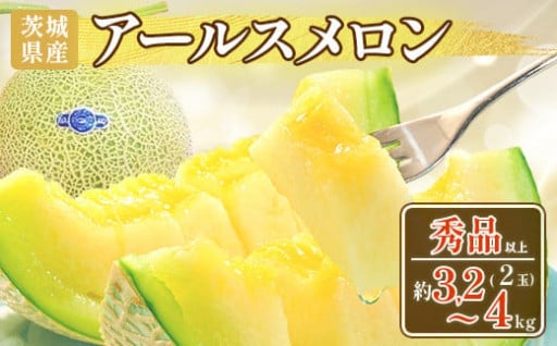 🍈9月30日まで🍈アールスメロン【秀品】（2玉）