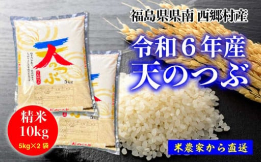 【令和6年産】天のつぶ　精米10kg 一等米