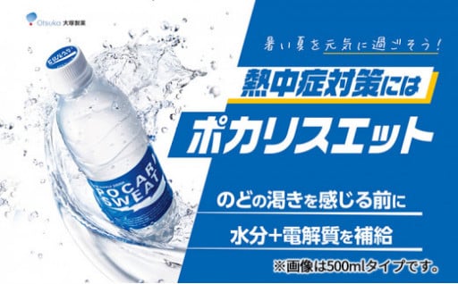 ポカリスエット 500ml × 24本 大塚製薬 ポカリ スポーツドリンク トレーニング飲み物 熱中症対策