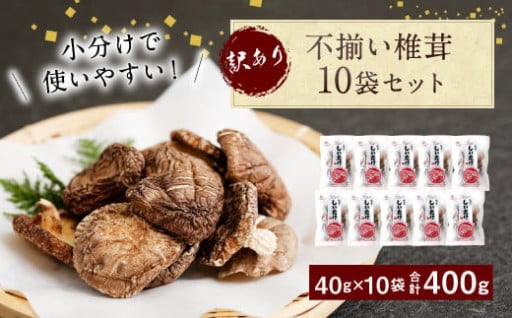 不揃い 椎茸 10袋セット