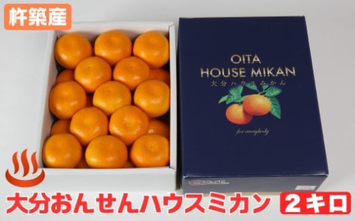 大分おんせんハウスミカン 約2kg（化粧箱入）