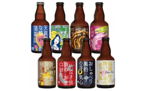DENZOOLANDクラフトビール8種詰め合わせ